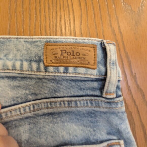 Polo by Ralph Lauren Tompkins Skinny High Rise Ankle  Blue Indigo Size 28 Jeans - Picture 6 of 8